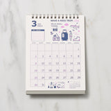 eric Desk Calendar 2025 / Shin Nihon Calendar - bungu