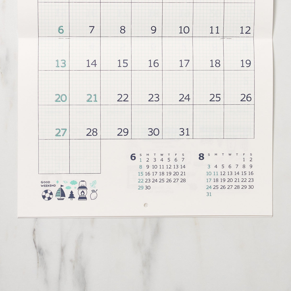 eric Wall Calendar 2025 / Shin Nihon Calendar - bungu