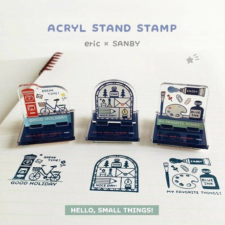 eric x Sanby Acrylic Stand Stamp / Sanby - bungu