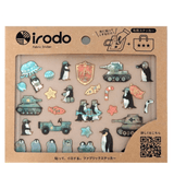 Fabric Sticker Set Animals / irodo - bungu