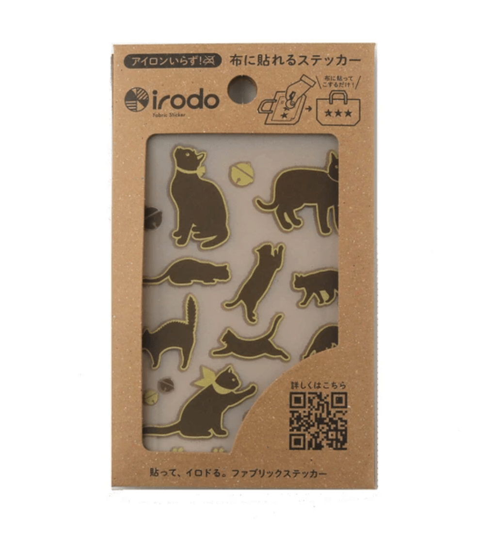 Fabric Sticker Set Cat 2 / irodo - bungu