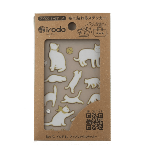 Fabric Sticker Set Cat 2 / irodo - bungu