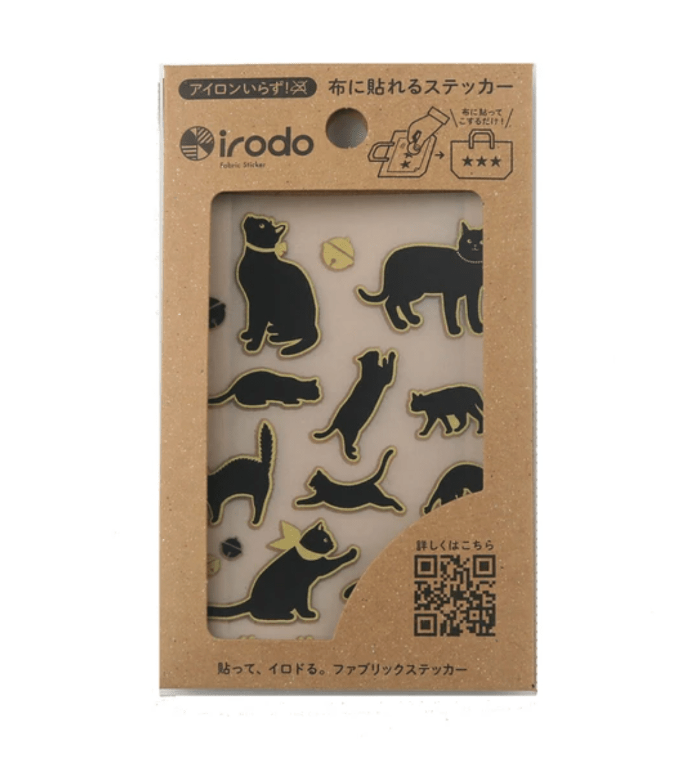 Fabric Sticker Set Cat 2 / irodo - bungu