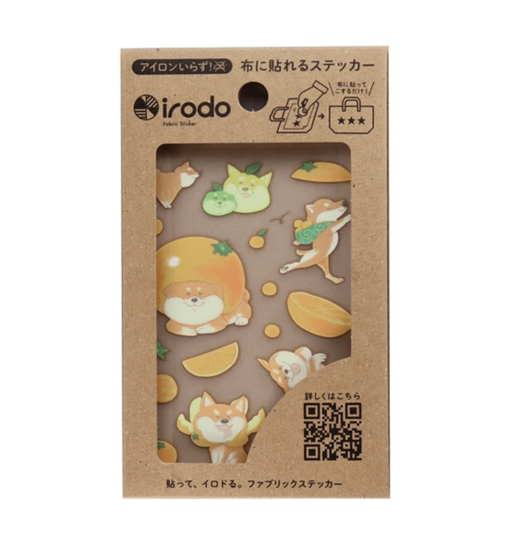 Fabric Sticker Set Cute / irodo - bungu