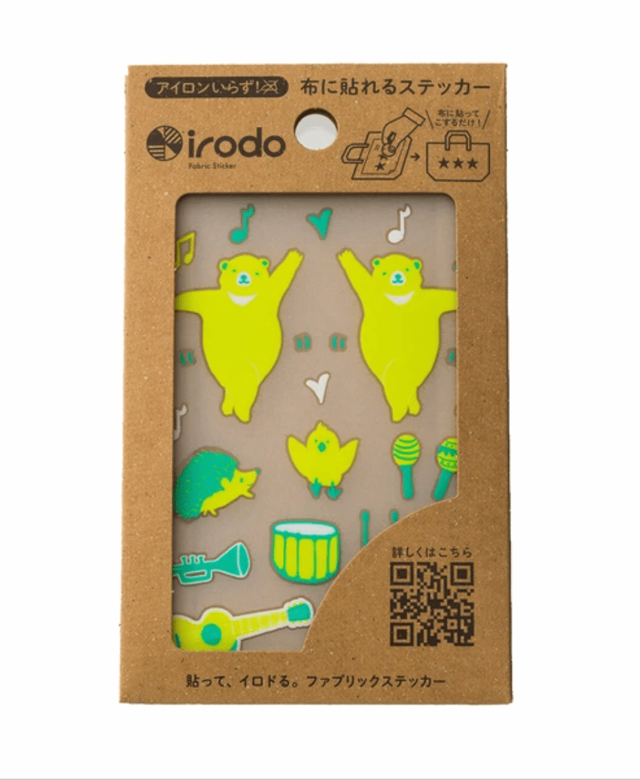 Fabric Sticker Set Dance / irodo - bungu