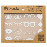 Fabric Sticker Set Face / irodo - bungu