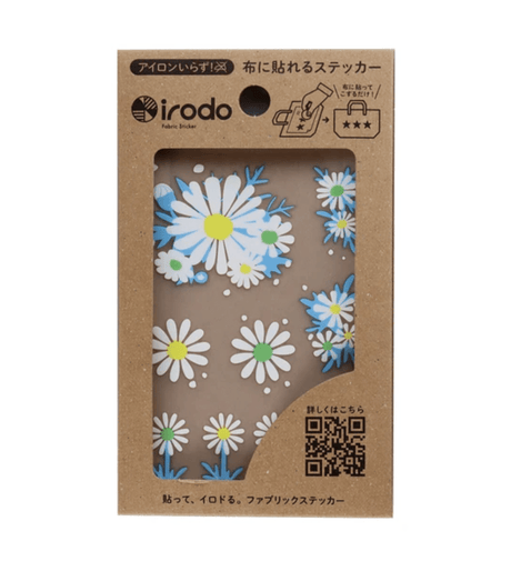 Fabric Sticker Set Flower / irodo - bungu