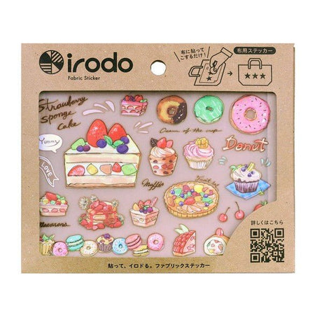 Fabric Sticker Set Food / irodo - bungu