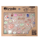 Fabric Sticker Set Food / irodo - bungu