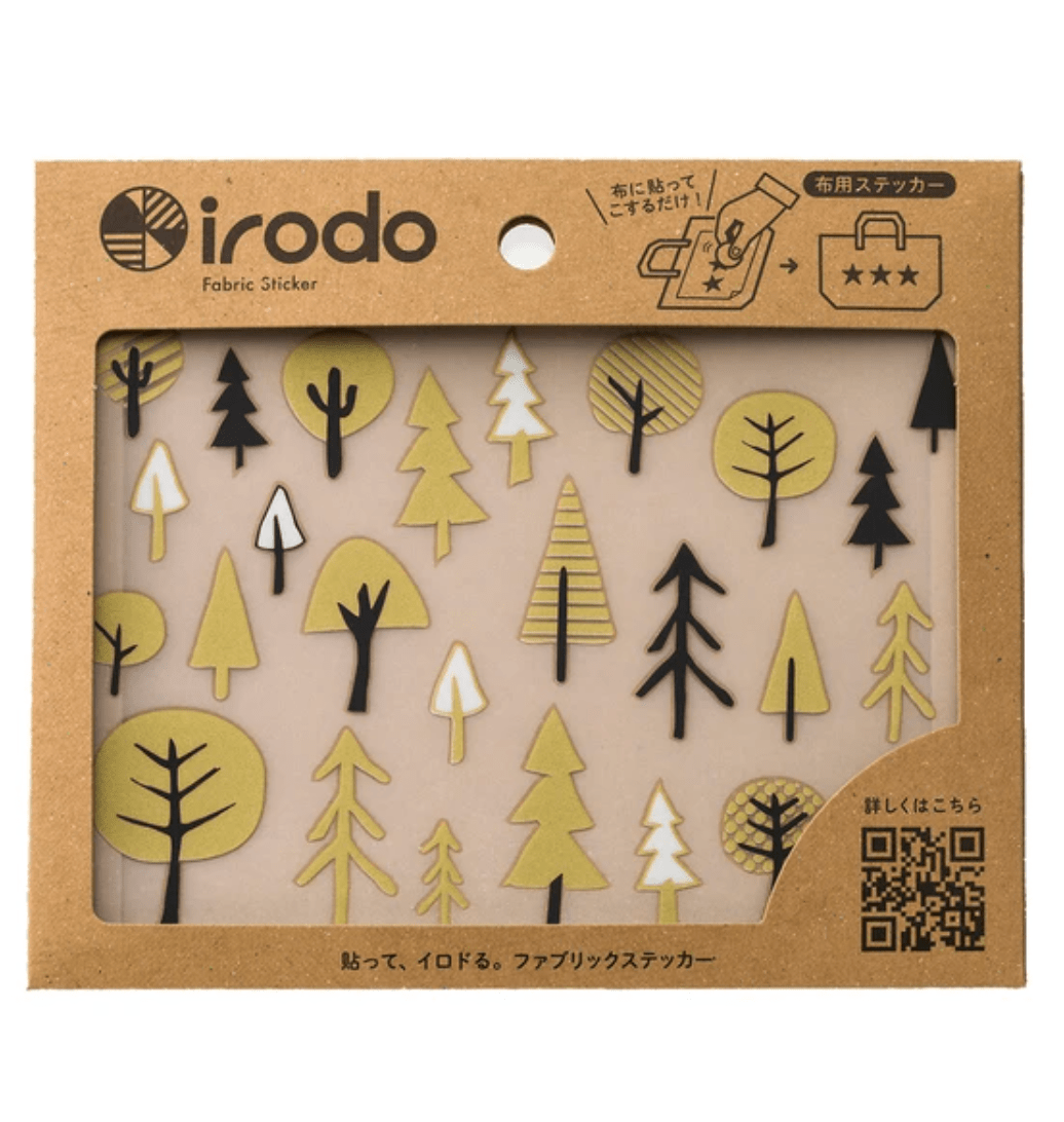 Fabric Sticker Set Forest / irodo - bungu