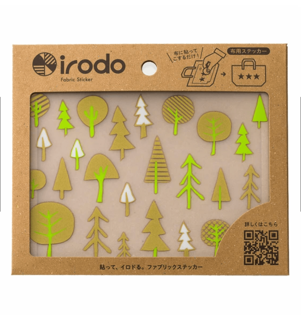 Fabric Sticker Set Forest / irodo - bungu