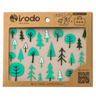 Fabric Sticker Set Forest / irodo - bungu