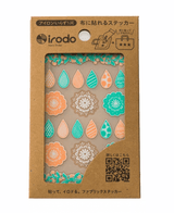 Fabric Sticker Set Lace Pattern / irodo - bungu