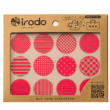 Fabric Sticker Set Pattern Dot / irodo - bungu