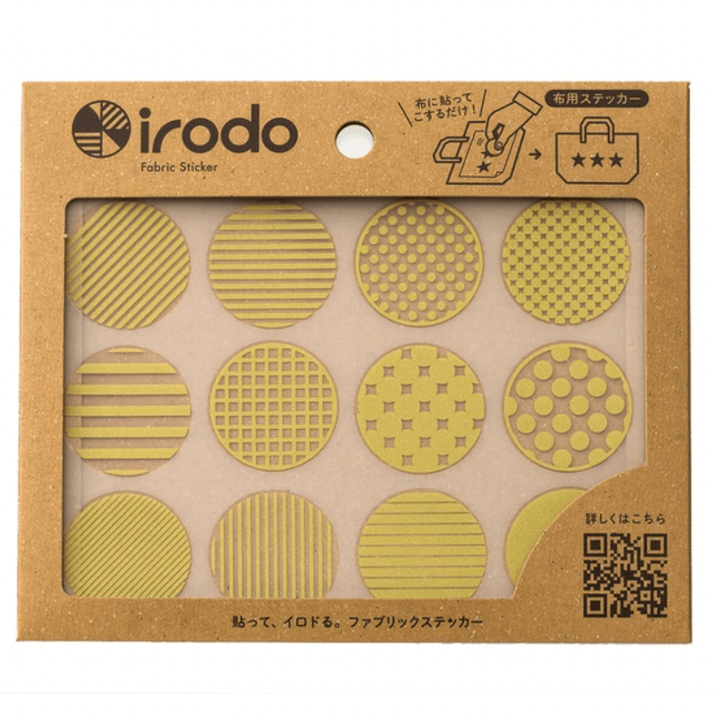 Fabric Sticker Set Pattern Dot / irodo - bungu