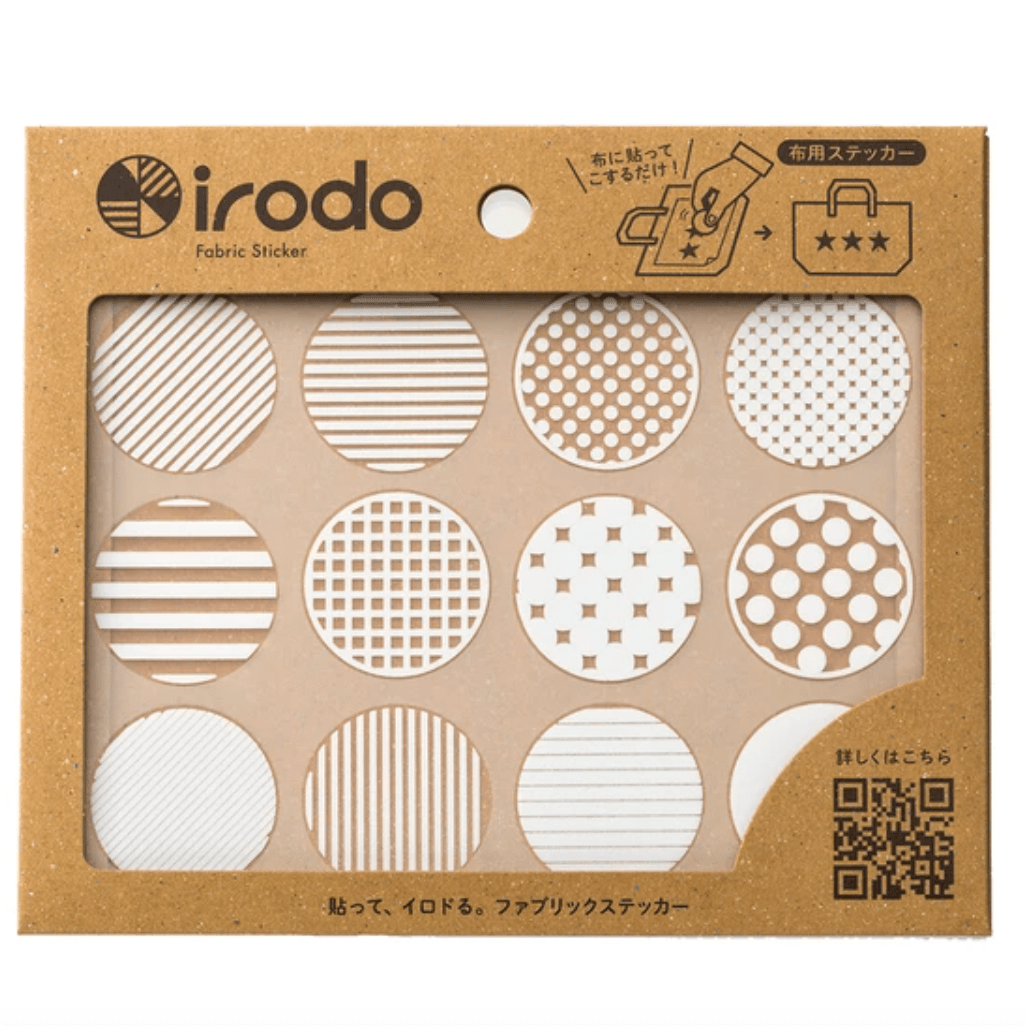 Fabric Sticker Set Pattern Dot / irodo – bungu