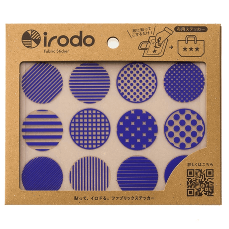 Fabric Sticker Set Pattern Dot / irodo - bungu