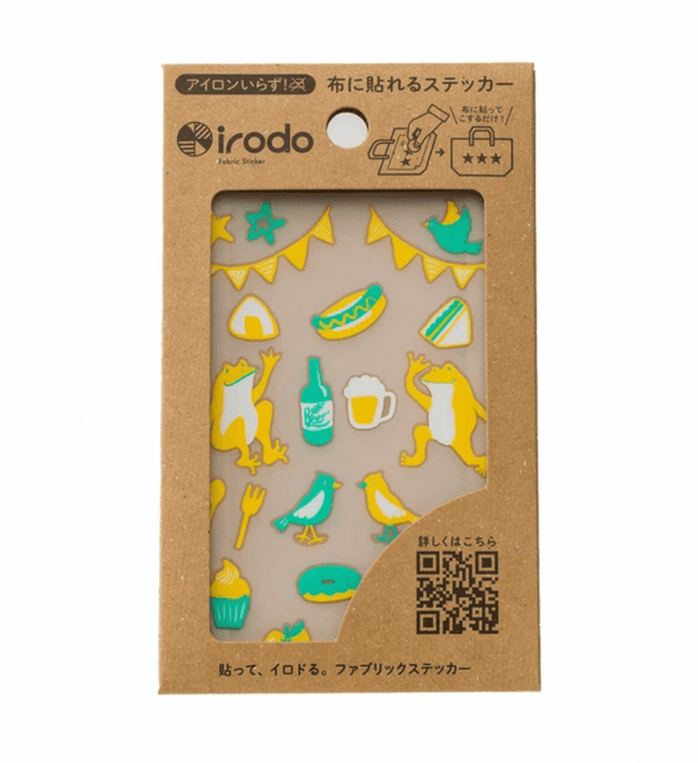 Fabric Sticker Set Picnic / irodo - bungu