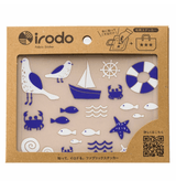 Fabric Sticker Set Sea / irodo - bungu