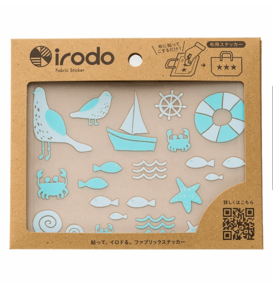 Fabric Sticker Set Sea / irodo - bungu