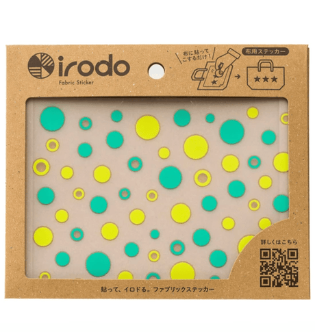 Fabric Sticker Set Shower Dot / irodo - bungu