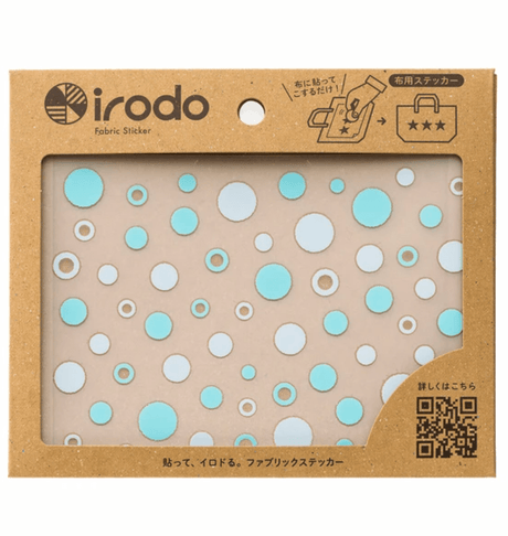 Fabric Sticker Set Shower Dot / irodo - bungu