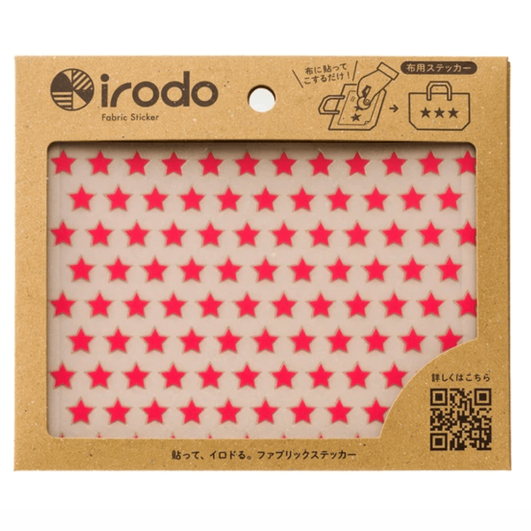 Fabric Sticker Set Star / irodo - bungu