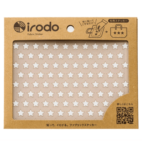 Fabric Sticker Set Star / irodo - bungu