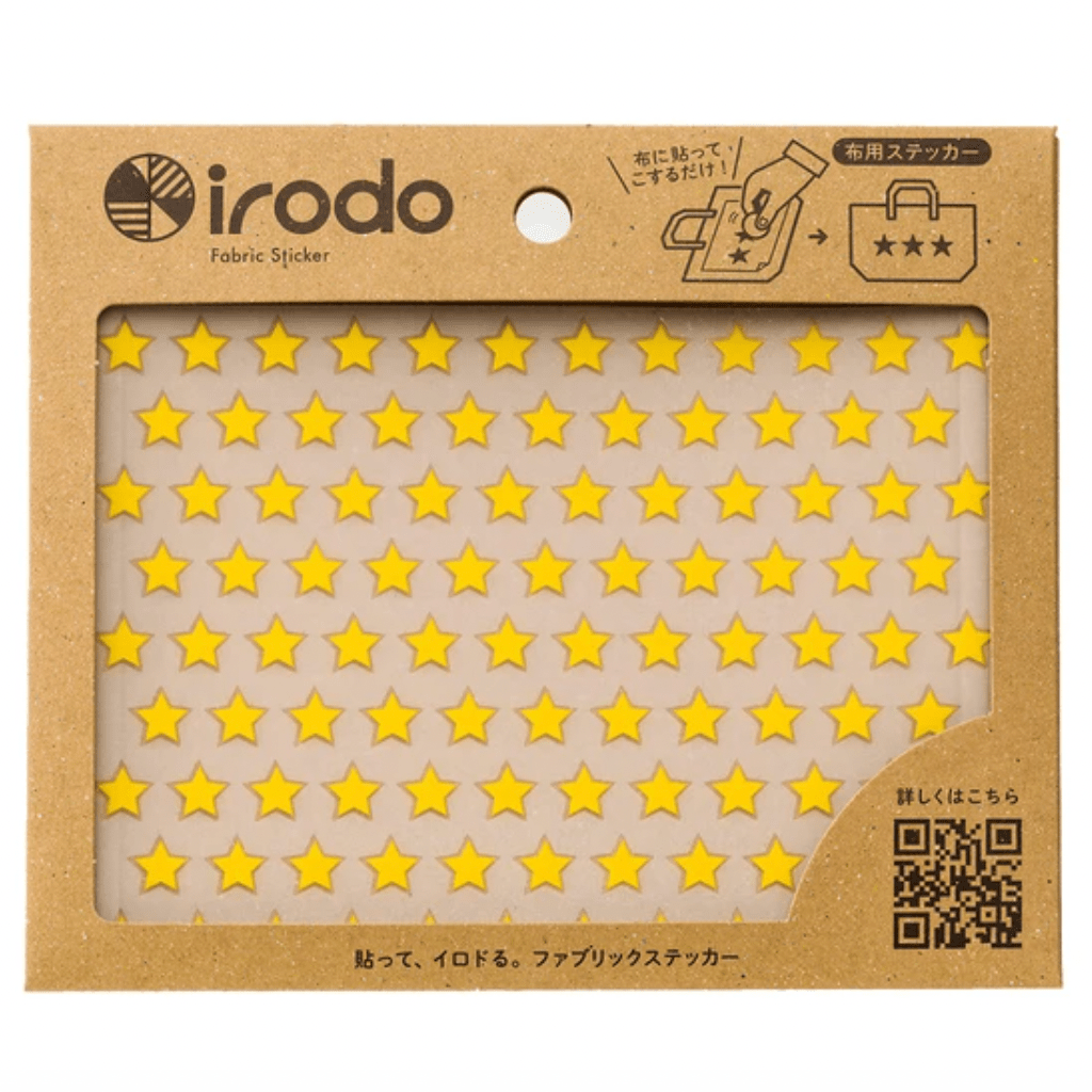 Fabric Sticker Set Star / irodo - bungu