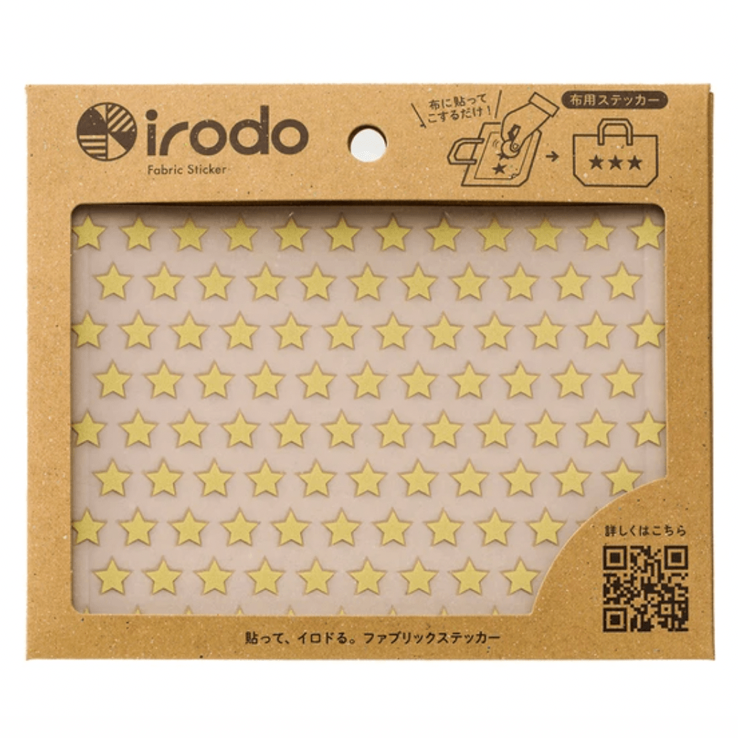 Fabric Sticker Set Star / irodo - bungu