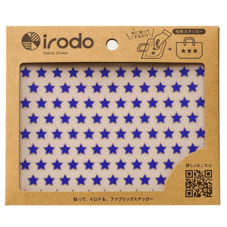 Fabric Sticker Set Star / irodo - bungu