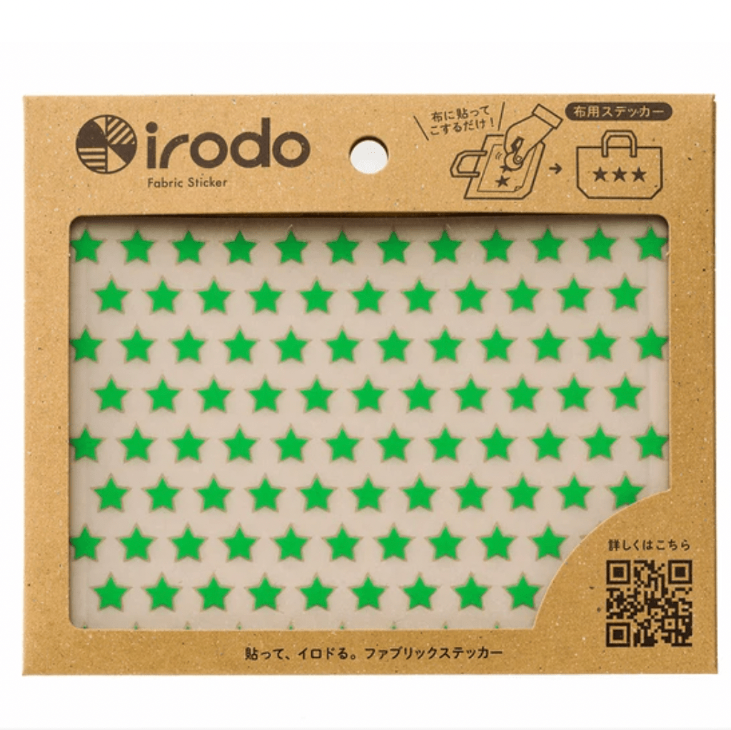 Fabric Sticker Set Star / irodo - bungu