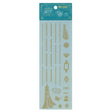 Fabric Sticker Set Tassel / irodo - bungu