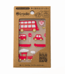 Fabric Sticker Set Vehicle / irodo - bungu