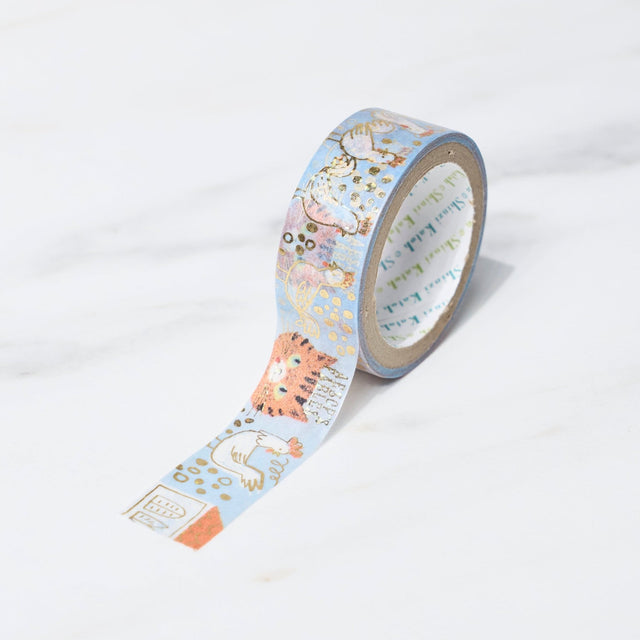 "Fairy Tale Gems" Aesop Masking Tape Shinzi Katoh Kirapika / Seal Do - bungu