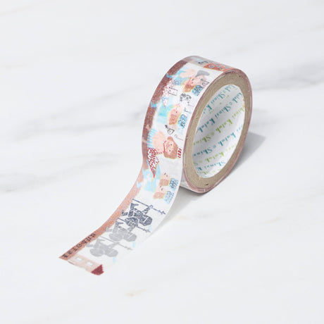 "Fairy Tale Gems" Andersen Masking Tape Shinzi Katoh Kirapika / Seal Do - bungu