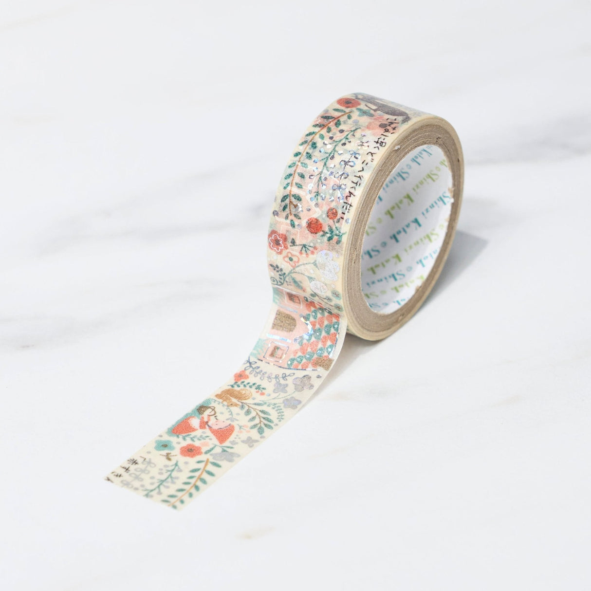 "Fairy Tale Gems" Grimm Masking Tape Shinzi Katoh Kirapika / Seal Do - bungu