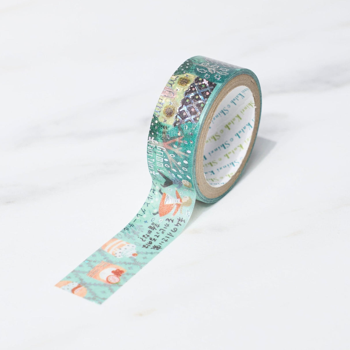 "Fairy Tale Gems" Grimm Masking Tape Shinzi Katoh Kirapika / Seal Do - bungu