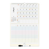 Whiteboard Calendar 2027 / MIDORI