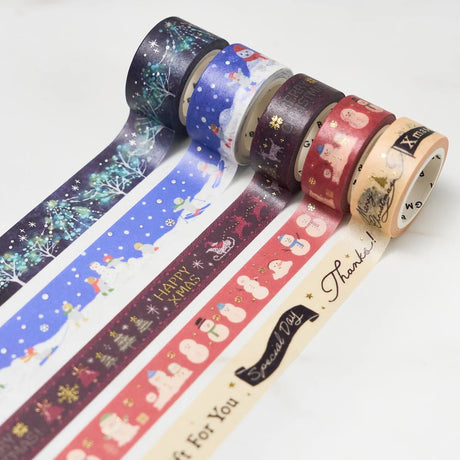 Festive Tapes : BGM Masking Tape Set - bungu