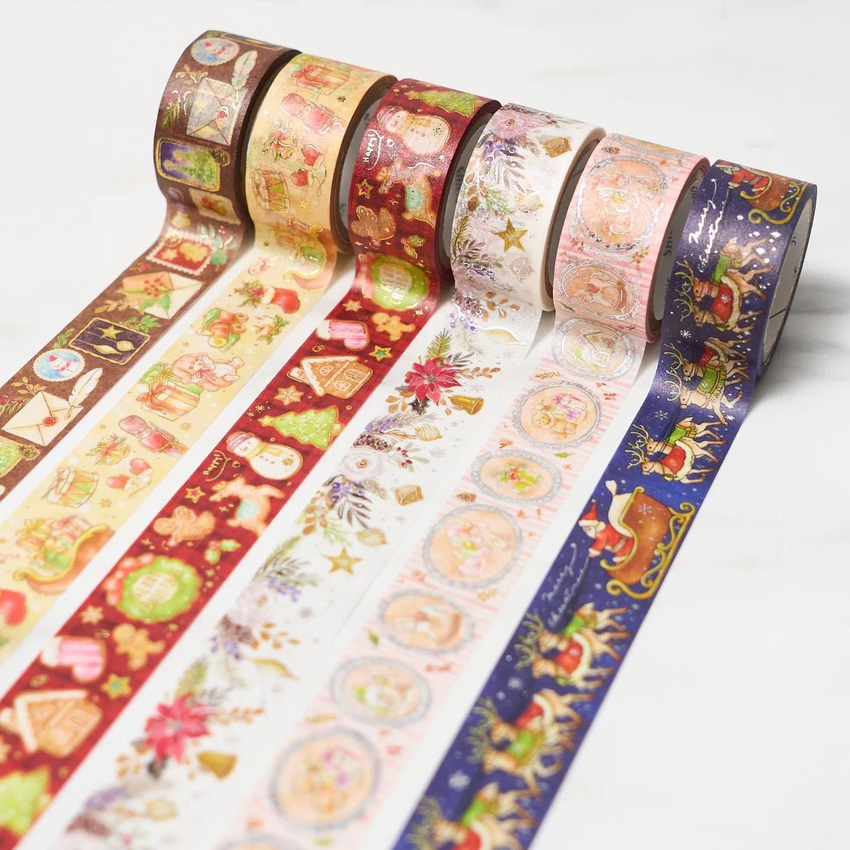 Festive Tapes : SAIEN Masking Tape Set - bungu