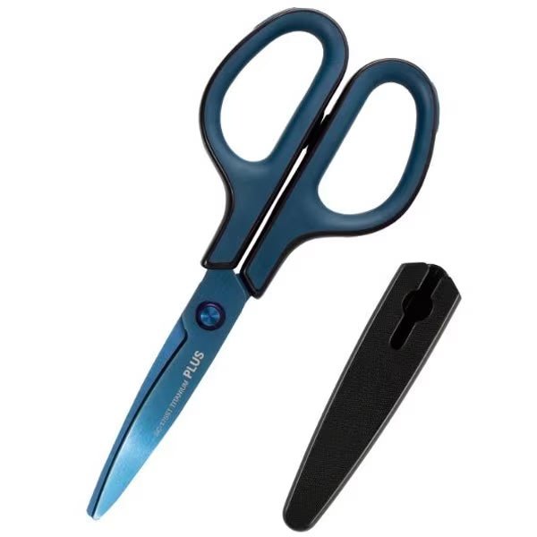 Fit Cut Curve Easy Grip Titanium Coat Scissors / PLUS - bungu