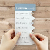 Flag Memo To - Do List Memo Pad / Marumo Printing - bungu