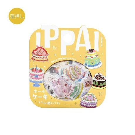 Flake Sticker Foil Stamped IPPAI Vol.4 / BGM - bungu