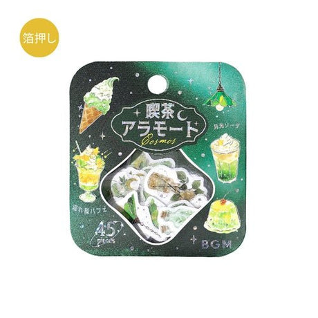 Flake Sticker Foil Stamped Kissa Alamode Sora / BGM - bungu