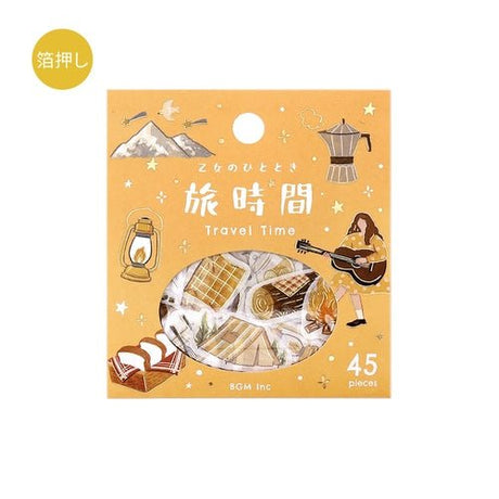 Flake Sticker Foil Stamped Maiden's Moments / BGM - bungu