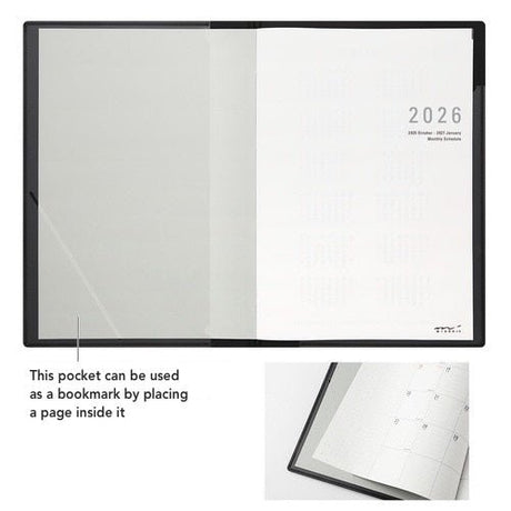 FLAT DIARY 2026 / Midori DESIGNPHIL - bungu