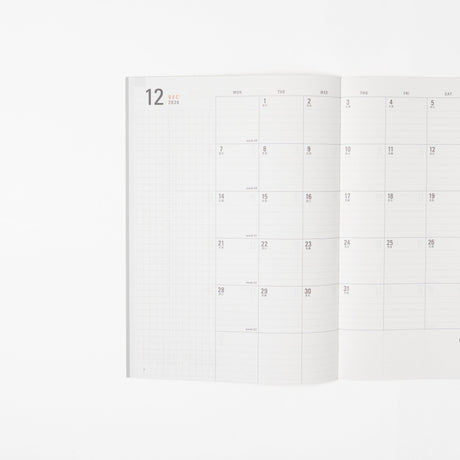 Flat Diary 2027 / MIDORI - bungu