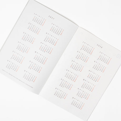 Flat Diary 2027 / MIDORI - bungu