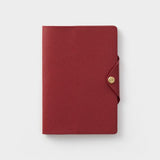 Flat Sketch B6 Slim Notebook & Planner Leather Cover / TOUCH & FLOW - bungu